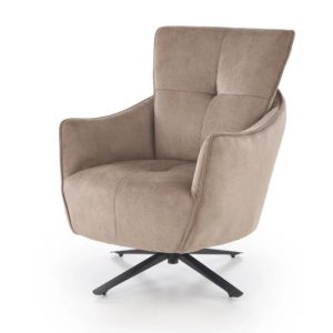Fotel do salonu SCAMPI cappuccino obrotowy 995369