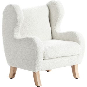 Fotel dziecięcy FARUM Boucle Złamana biel 433397 Fotel dziecięcy FARUM Boucle Złamana biel 433397