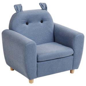 Fotel dziecięcy niebieski MARIBO 299775 Fotel dziecięcy niebieski MARIBO 299775