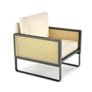 Fotel Edra rattan/ beżowy 169386 Fotel Edra rattan/ beżowy 169386