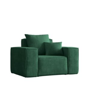 Fotel ELLA, tkanina Noel, Zielony 725233 Fotel ELLA, tkanina Noel, Zielony 725233