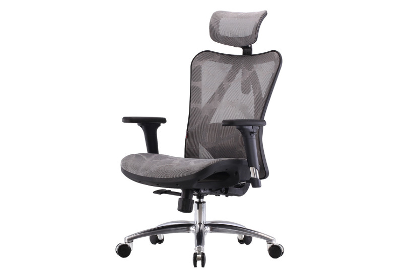Fotel ergonomiczny ANGEL biurowy obrotowy kalistO Grafitowy 395329