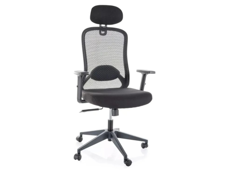 Fotel ergonomiczny Q-050 czarny 839890