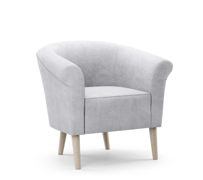 Fotel ESPERO styl skandynawski welur monolith 84 472456