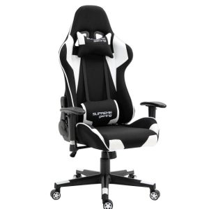 Fotel EXTREME gamingowy PlayMaker czarno-biały odchylany 1058958 Fotel EXTREME gamingowy PlayMaker czarno-biały odchylany 1058958