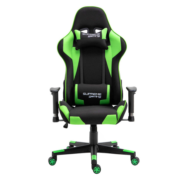 Fotel Extreme regulowany gamingowy PlayMaker Black-Green 1058956