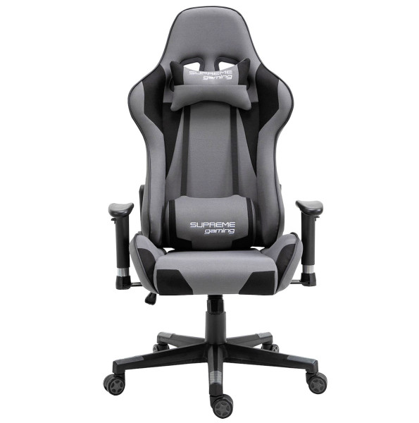 Fotel Extreme regulowany gamingowy PlayMaker Gray/Black 1058963