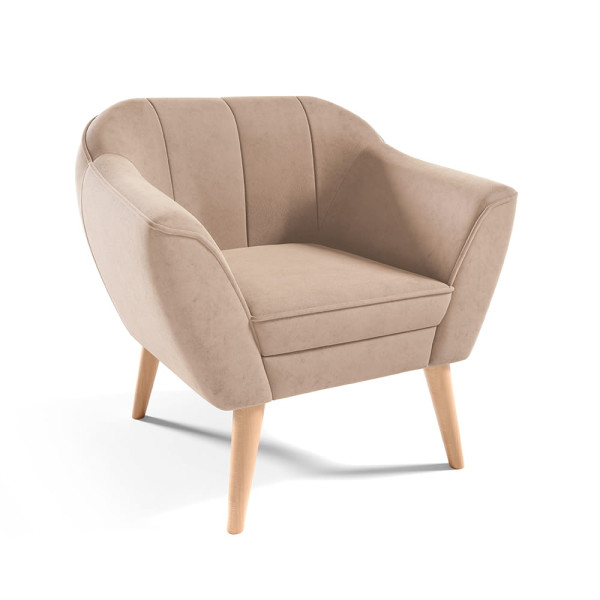 Fotel Fendi Velutto 03 skandynawski 288615
