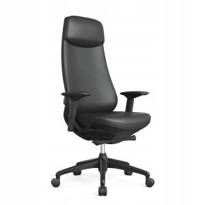 Fotel gabinetowy LUNA czarny eko-skóra 676830 Fotel gabinetowy LUNA czarny eko-skóra 676830