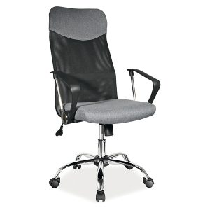 Fotel gabinetowy Q-025 szary 42528 Fotel gabinetowy Q-025 szary 42528