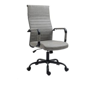 Fotel gabinetowy Vital ekoskóra szary 274601 Fotel gabinetowy Vital ekoskóra szary 274601