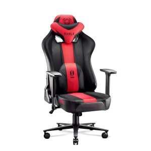 Fotel Gamingowy biurowy materiałowy Diablo Chairs X-Player 2.0 Normal 666570 Fotel Gamingowy biurowy materiałowy Diablo Chairs X-Player 2.0 Normal 666570