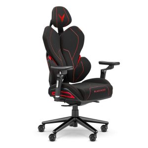 Fotel gamingowy Blackrazor czarno/czerwony tkanina 925545 Fotel gamingowy Blackrazor czarno/czerwony tkanina 925545
