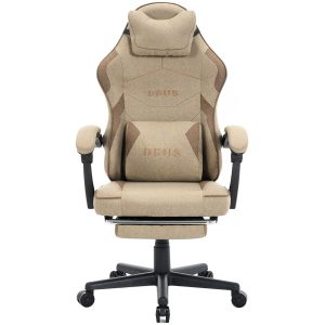 Fotel gamingowy Extreme biurowy oddychający Edge Beige 1060677 Fotel gamingowy Extreme biurowy oddychający Edge Beige 1060677