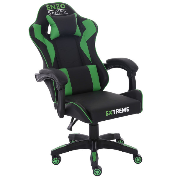 Fotel gamingowy EXTREME Enzo Green 1058650