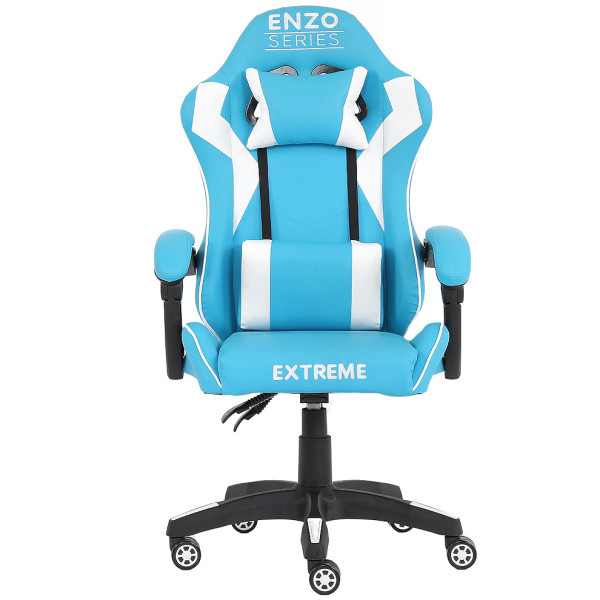 Fotel gamingowy EXTREME Enzo Light Blue/White 1058659