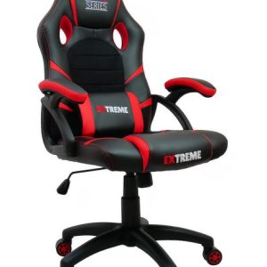 Fotel gamingowy Extreme młodzieżowy ekoskóra EX Red czerwony 1058647 Fotel gamingowy Extreme młodzieżowy ekoskóra EX Red czerwony 1058647