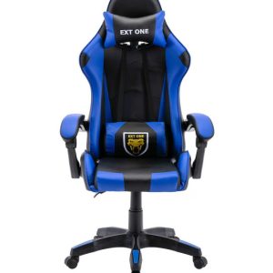 Fotel gamingowy Extreme młodzieżowy odchylany ekoskóra EXT ONE Blue 1058954 Fotel gamingowy Extreme młodzieżowy odchylany ekoskóra EXT ONE Blue 1058954