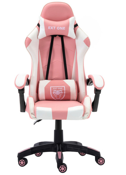 Fotel gamingowy Extreme młodzieżowy odchylany ekoskóra EXT ONE Pink 1058953