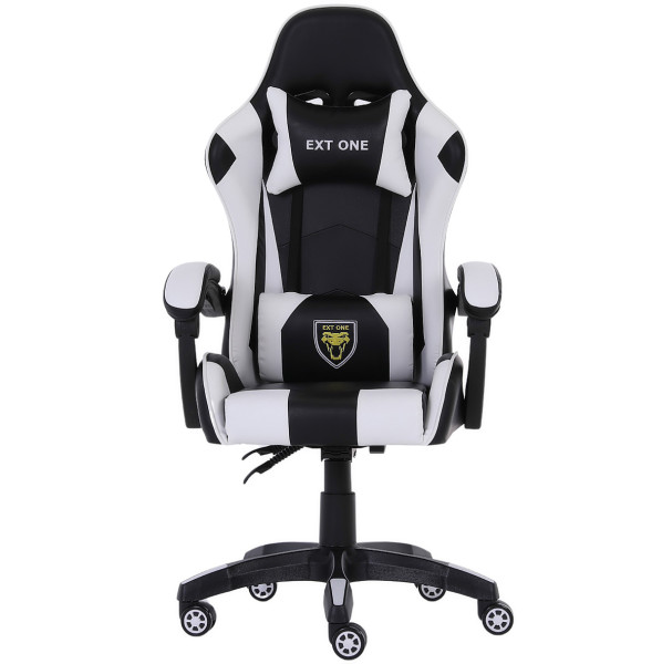 Fotel gamingowy Extreme młodzieżowy odchylany ekoskóra EXT ONE White 1058951