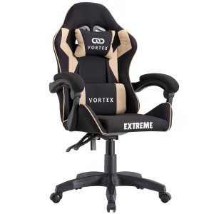 Fotel gamingowy Extreme oddychający materiał VORTEX Beige 1058662 Fotel gamingowy Extreme oddychający materiał VORTEX Beige 1058662