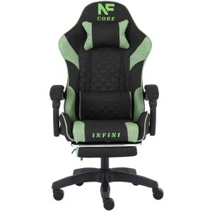 Fotel gamingowy Infini Core Black/Green 1071386 Fotel gamingowy Infini Core Black/Green 1071386