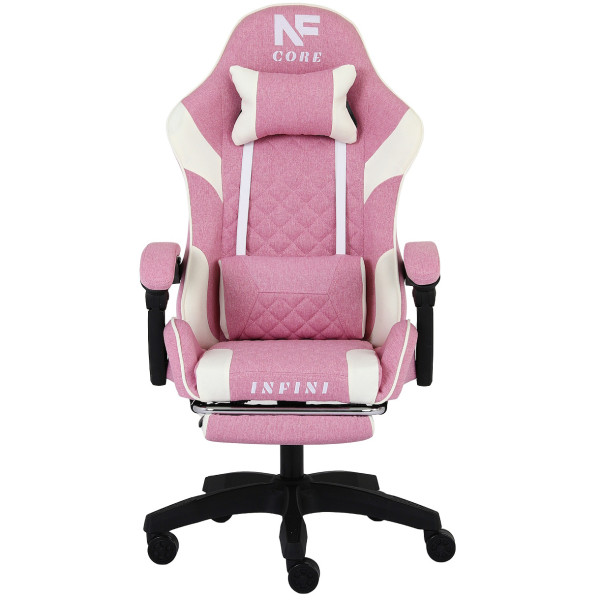 Fotel gamingowy Infini Core Pink/White 1060676