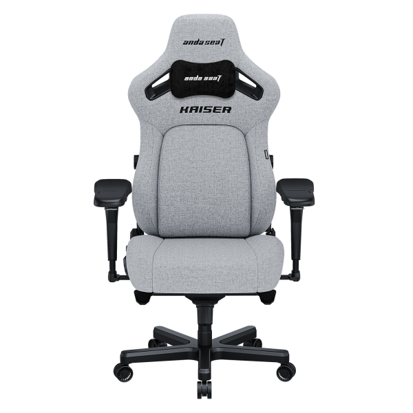 Fotel gamingowy Kaiser 4 L Anda Seat materiałowy szary 385412