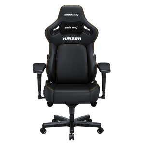 Fotel gamingowy Kaiser 4 L Anda Seat skórzany czarny 385403 Fotel gamingowy Kaiser 4 L Anda Seat skórzany czarny 385403