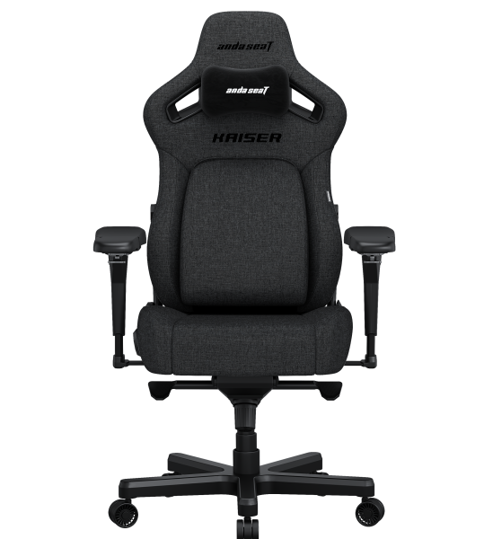 Fotel gamingowy Kaiser 4 XL Anda Seat materiałowy ciemnoszary 385404