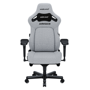 Fotel gamingowy Kaiser 4 XL Anda Seat materiałowy szary 372926 Fotel gamingowy Kaiser 4 XL Anda Seat materiałowy szary 372926