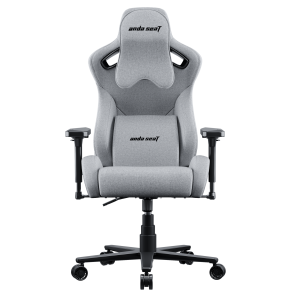 Fotel gamingowy materiałowy Kaiser 2XL Frontier szary 346541 Fotel gamingowy materiałowy Kaiser 2XL Frontier szary 346541