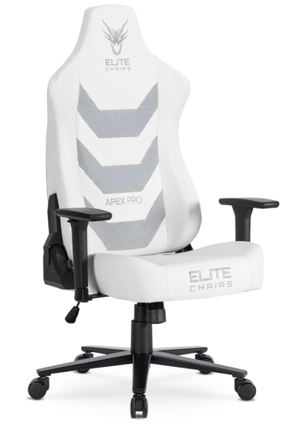 Fotel Gamingowy Obrotowy Ergonomiczny Biurowy Krzesło Dragon APEX Biały 566347