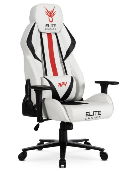 Fotel Gamingowy Obrotowy Ergonomiczny Biurowy Krzesło Dragon Nexon Biały 669224