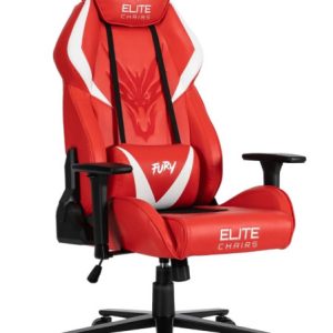 Fotel Gamingowy Obrotowy Ergonomiczny Krzesło Dragon NEXON Czerwony 566346 Fotel Gamingowy Obrotowy Ergonomiczny Krzesło Dragon NEXON Czerwony 566346