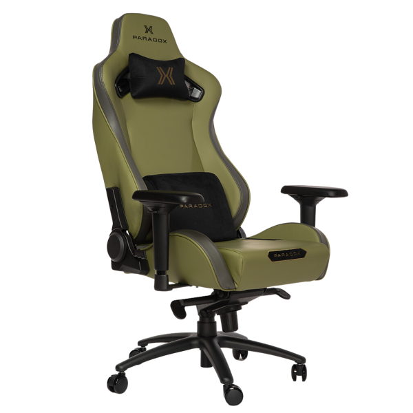 Fotel Gamingowy Premium Paradox Commander Military Green 566762