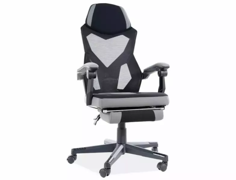 Fotel gamingowy Q-939 czarny/szary 995089