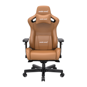 Fotel gamingowy skórzany Anda Seat Kaiser 2 XL brązowy 346539 Fotel gamingowy skórzany Anda Seat Kaiser 2 XL brązowy 346539