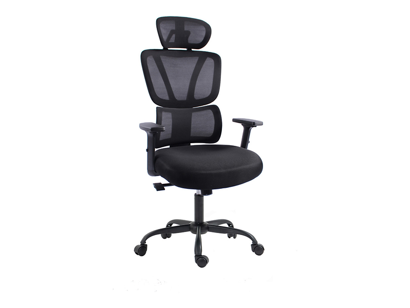 Fotel gamingowy Vixer czarny 703689