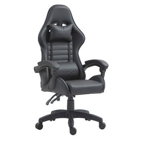 Fotel gamingowy X-Play z poduszkami czarny 75858 Fotel gamingowy X-Play z poduszkami czarny 75858