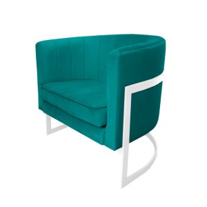 Fotel Glamour podstawa biała M 91772 Fotel Glamour podstawa biała M 91772