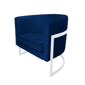 Fotel Glamour podstawa biała M 91678 Fotel Glamour podstawa biała M 91678