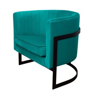 Fotel Glamour podstawa czarna 91696 Fotel Glamour podstawa czarna 91696