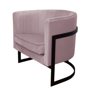 Fotel Glamour podstawa czarna 91785 Fotel Glamour podstawa czarna 91785