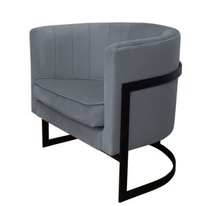 Fotel Glamour podstawa czarna 91788 Fotel Glamour podstawa czarna 91788