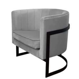 Fotel Glamour podstawa czarna 91615 Fotel Glamour podstawa czarna 91615
