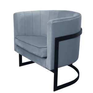 Fotel Glamour podstawa czarna 91621 Fotel Glamour podstawa czarna 91621