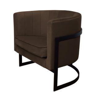 Fotel Glamour podstawa czarna 91629 Fotel Glamour podstawa czarna 91629