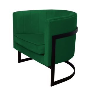 Fotel Glamour podstawa czarna 91642 Fotel Glamour podstawa czarna 91642