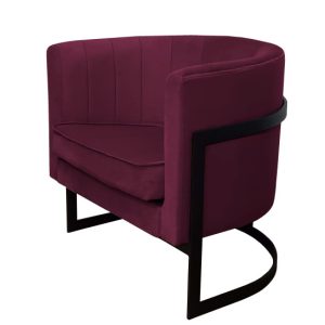 Fotel Glamour podstawa czarna 91645 Fotel Glamour podstawa czarna 91645